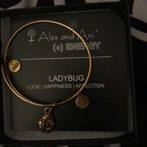 Alex and Ani ladybug bangle